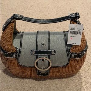 NEW Rafe New York Wicker Bag